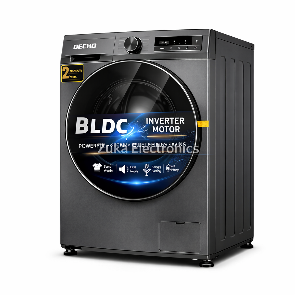 10kgs 10KGS DECHO FRONT LOAD WASH & DRY WASHING MACHINE - Image 1