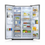 429L MIKA 2 DOOR SIDE BY SIDE FRIDGE - Image 2