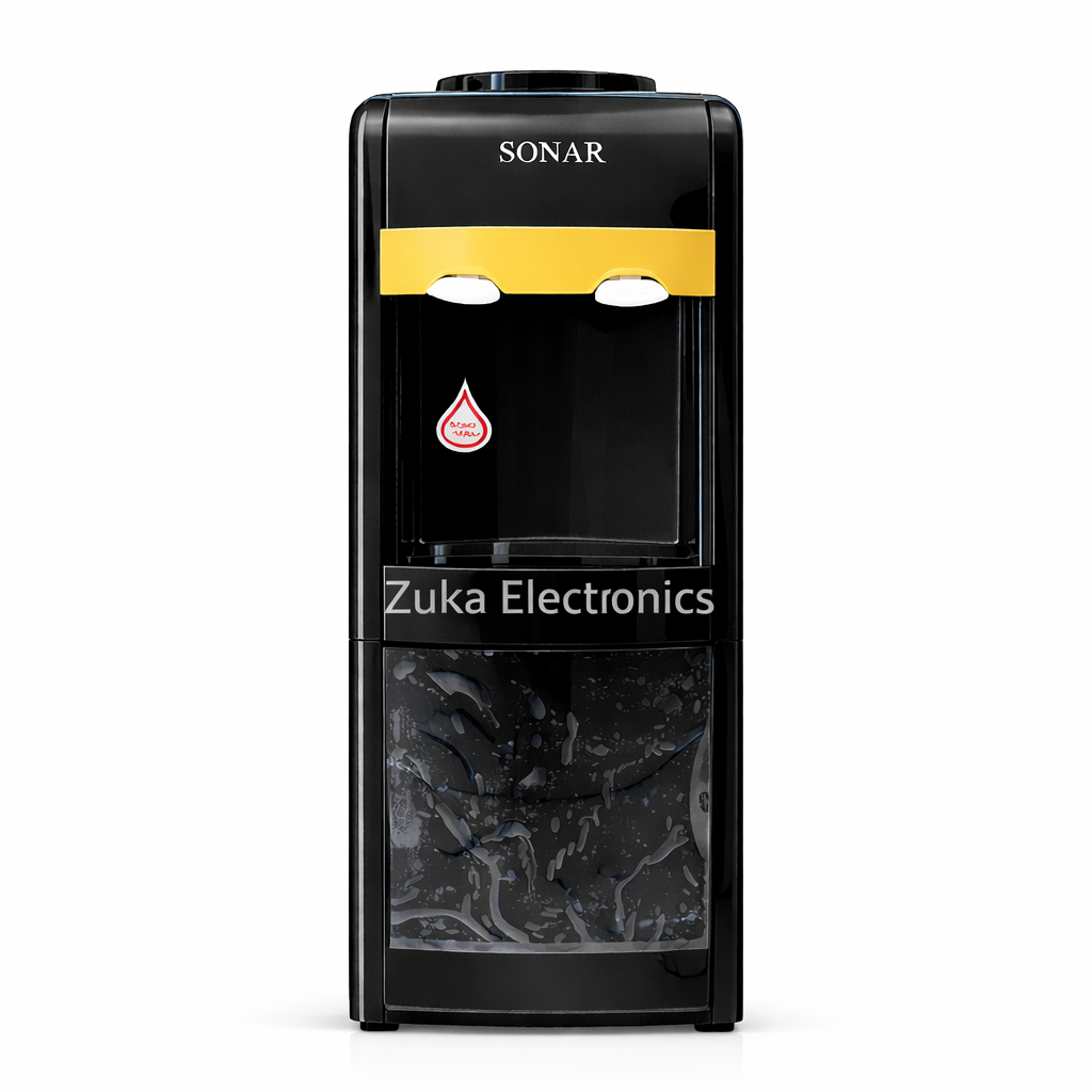 sonar black 1 SONAR HOT & COLD-WATER DISPENSER B5C TOP LOAD - Image 1