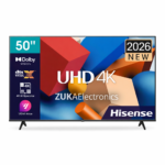 50" HISENSE SMART 4K UHD A4 50A4Q