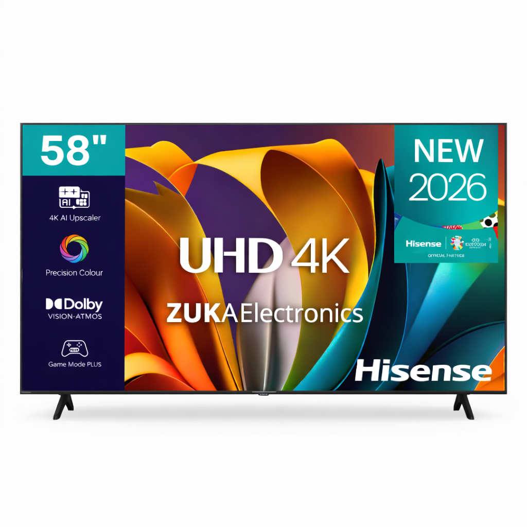 58 58" HISENSE 4K UHD A6 58A6Q - Image 1