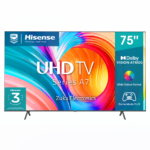 75" HISENSE SMART 4K UHD A7 75A7HKEN