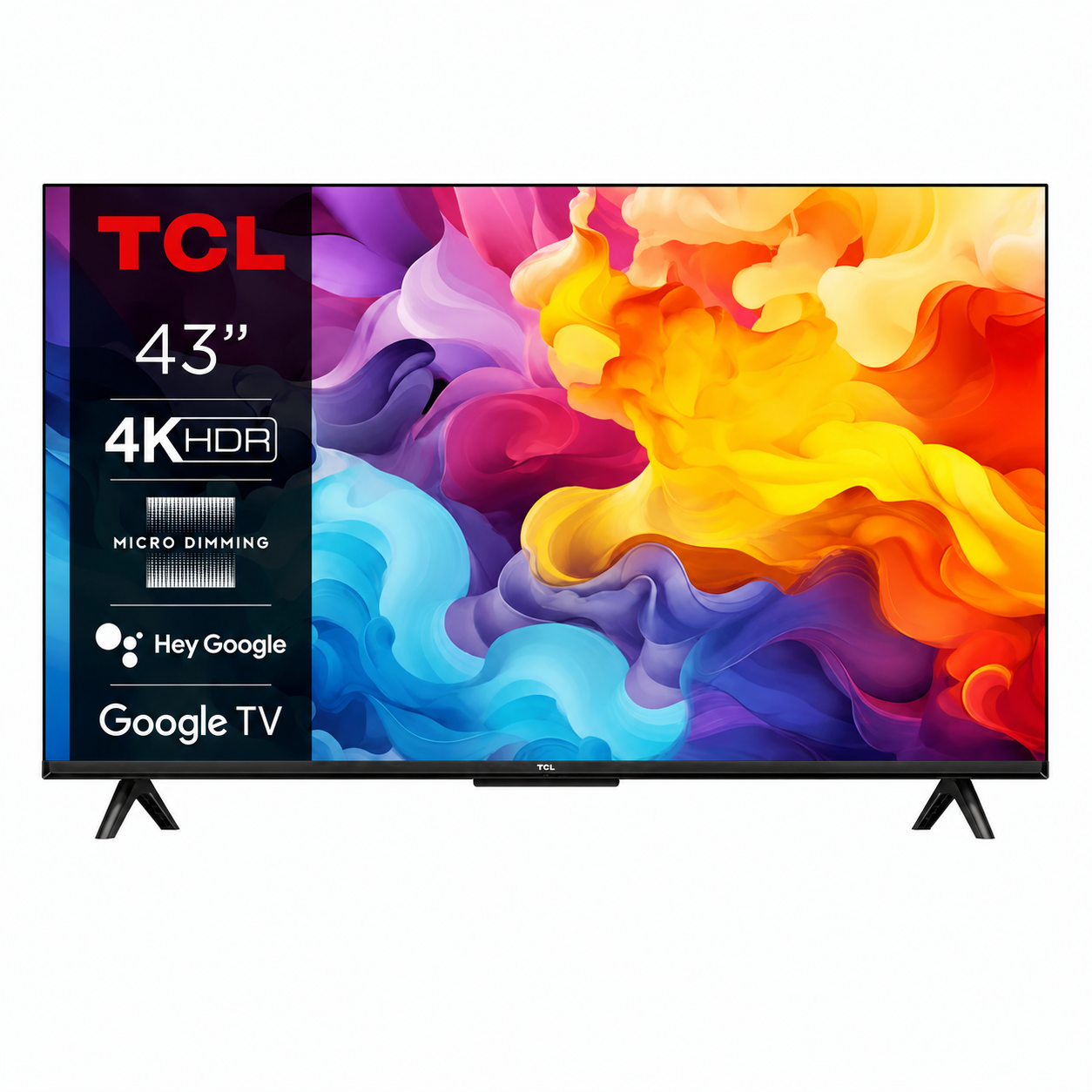 434K (2) 43" TCL SMART GOOGLE 4K 43V6D - Image 1