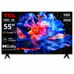 55" TCL 4K GOOGLE TV 55V6D